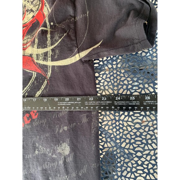 Vintage 2003 Three Days Grace One-X Promo Album All Over Print band tee XL - Picture 5 of 6